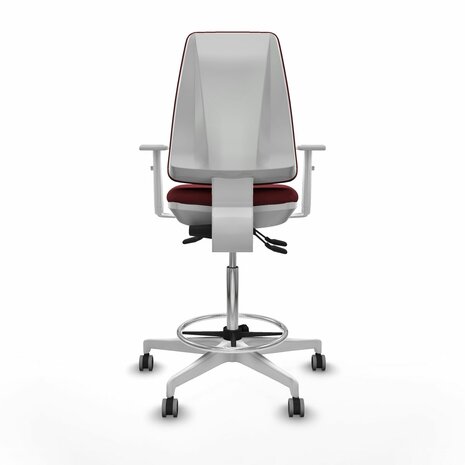 Bureaustoel Elche Piqueras y Crespo B5B026G Kastanjebruin Hoog 5
