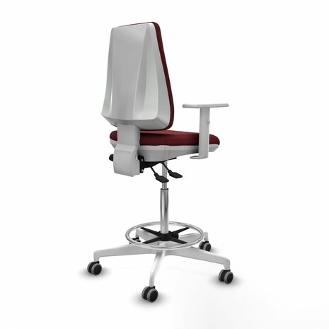 Bureaustoel Elche Piqueras y Crespo B5B026G Kastanjebruin Hoog 6