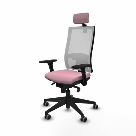 Bureaustoel met hoofdsteun Horna Piqueras y Crespo 3D066G2 Roze 2