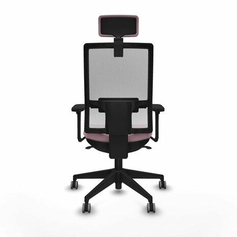 Bureaustoel met hoofdsteun Horna Piqueras y Crespo 3D066G2 Roze 5