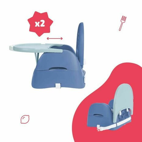 Kinderstoel Badabulle Blauw 2