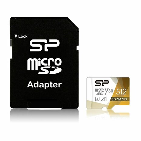 Micro SD kaart Silicon Power SP512GBSTXDU3V20AB 512 GB 1