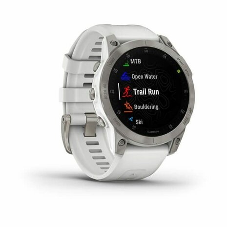 Smartwatch met Stappenteller GARMIN 010-02582-21 1,3" Wit Zwart Titanium Ja 2