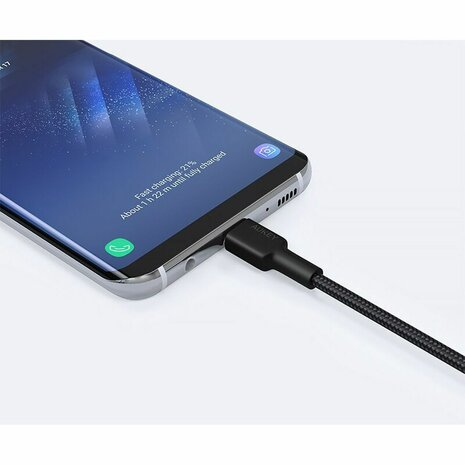Kabel USB naar Lightning Aukey CB-CD30 Zwart 90 cm 3