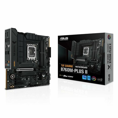 Moederbord Asus TUF GAMING B760M-PLUS II LGA 1700 2
