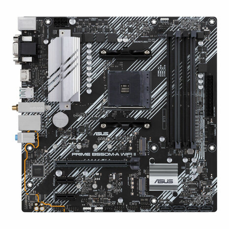 Moederbord Asus PRIME B550M-A WIFI II Intel Wi-Fi 6 AMD B550 AMD AM4 1