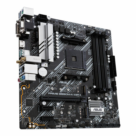 Moederbord Asus PRIME B550M-A WIFI II Intel Wi-Fi 6 AMD B550 AMD AM4 3