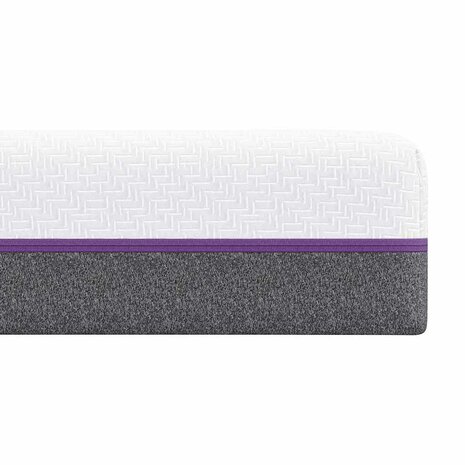 Matras Wit en Grijs 160 x 200 cm Schuim 7