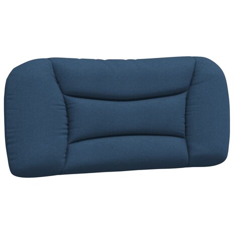 Hoofdbordkussen "Hvar" 80 cm stof blauw 2