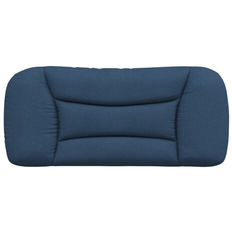 Hoofdbordkussen "Hvar" 80 cm stof blauw 5