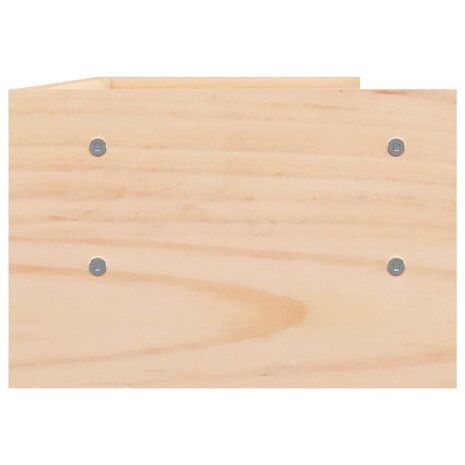 Monitorstandaard 50x24x16 cm massief grenenhout 6