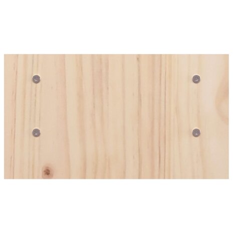 Monitorstandaard 50x27x15 cm massief grenenhout 6