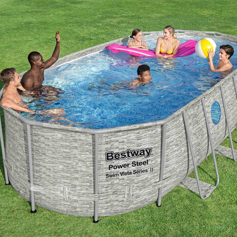 Bestway Zwembadset Power Steel Swim Vista Series 549x274x122 cm 1