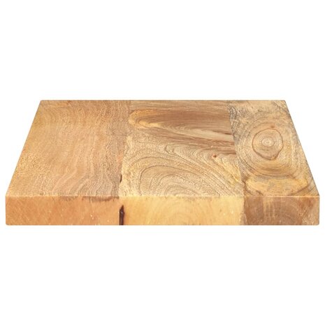 Tafelblad rechthoekig 50x20x3,8 cm massief mangohout 4