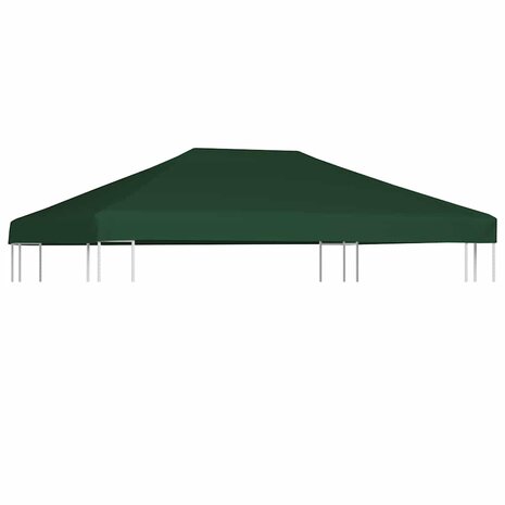 Prieeldak 310 g/m² 4x3 m groen 1