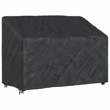 Tuinbankhoes Zwart 134 x 70 x 65 / 94 cm 420D stof 3