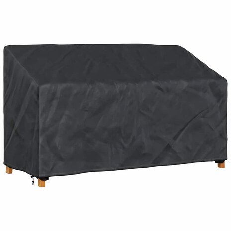 Tuinbankhoes Zwart 165 x 70 x 65 / 94 cm 420D stof 3