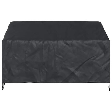 Tuinbankhoes Zwart 165 x 70 x 65 / 94 cm 420D stof 4
