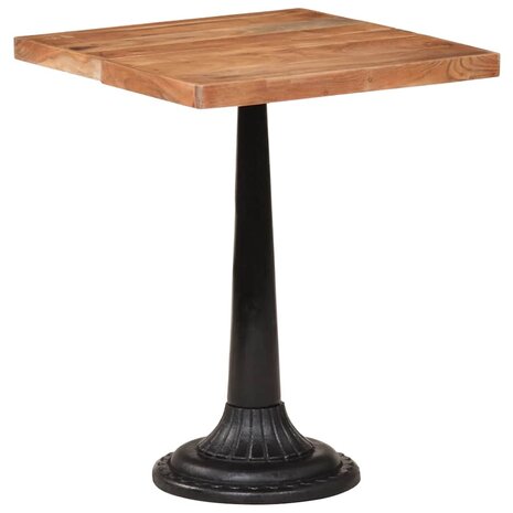 Bistrotafel 60x60x76 cm massief acaciahout 2