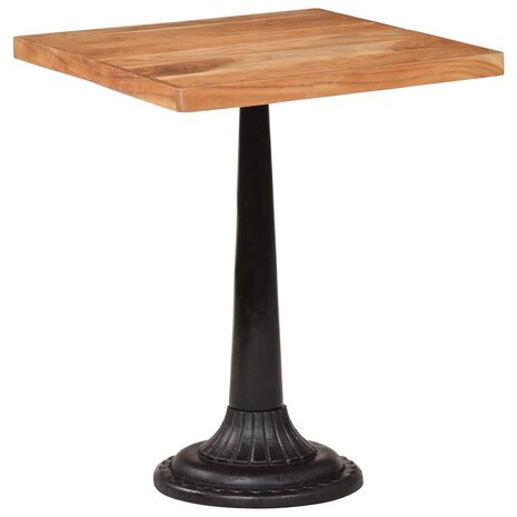 Bistrotafel 60x60x76 cm massief acaciahout 3