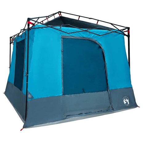 Tent met dak Anders met luchtopening Blauw en Zwart 290 x 288 cm 2