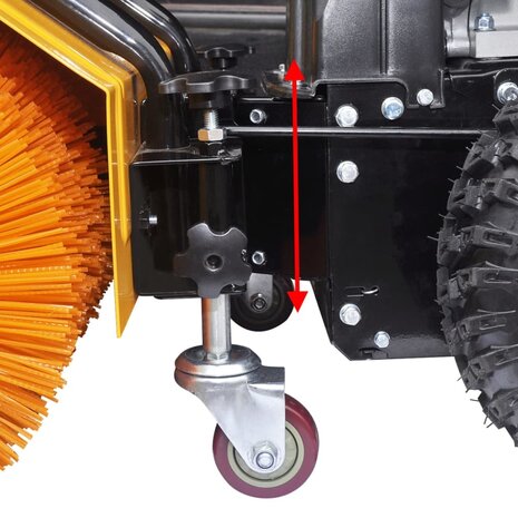 Sneeuwploeg/-blazer multifunctioneel benzine 6,5 pk 9