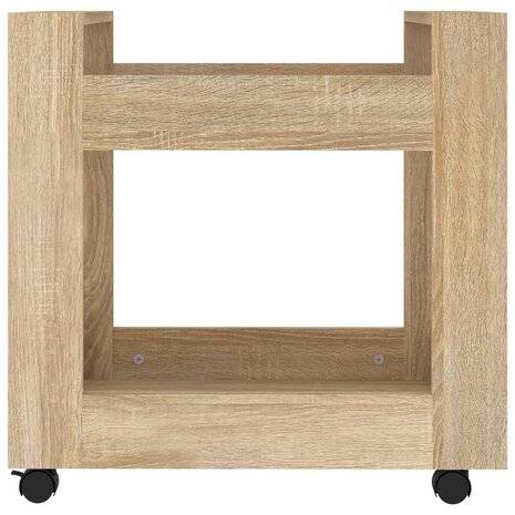 Bureaukastje 60x45x60 cm bewerkt hout sonama eikenkleurig 5