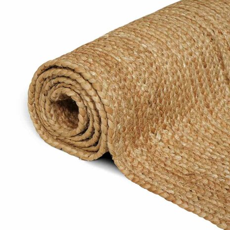Tapijt Beige 80 x 150 cm Jute 4