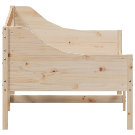 Slaapbank zonder matras 80x200 cm massief grenenhout 5