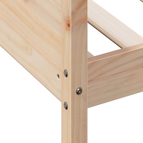 Slaapbank zonder matras 80x200 cm massief grenenhout 7