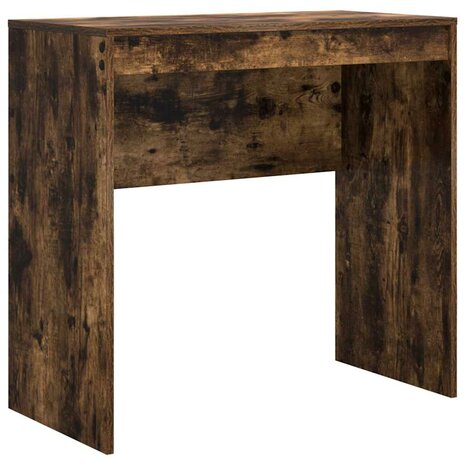 Bureau Gerookt eiken 80 x 40 x 76 cm Bewerkt hout 2
