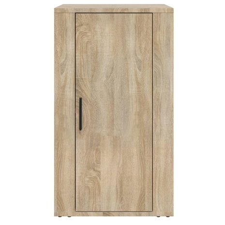 Dressoir 40x33x70 cm bewerkt hout sonoma eikenkleurig 3