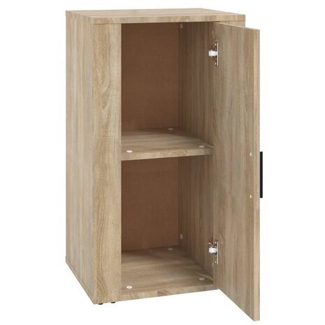 Dressoir 40x33x70 cm bewerkt hout sonoma eikenkleurig 4