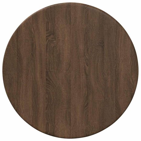 Tafelblad bruin eikenkleur 30 x 30 x 1.5 cm Bewerkt hout 2