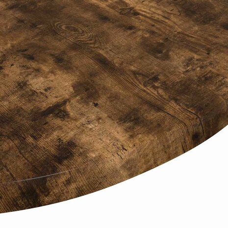 Tafelblad Gerookt eiken 50 x 50 x 1.5 cm Bewerkt hout 7