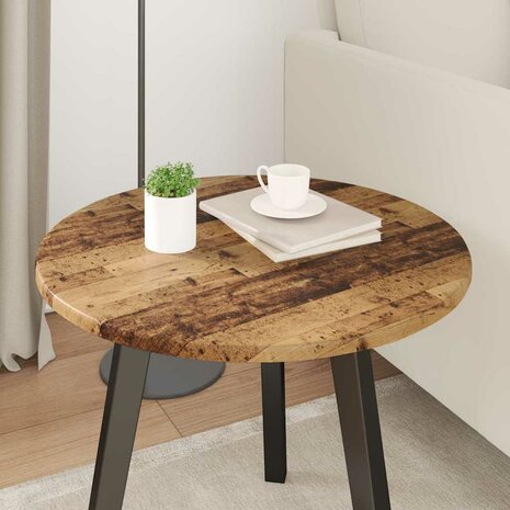 Tafelblad Oud hout 50 x 50 x 1.5 cm Bewerkt hout 4