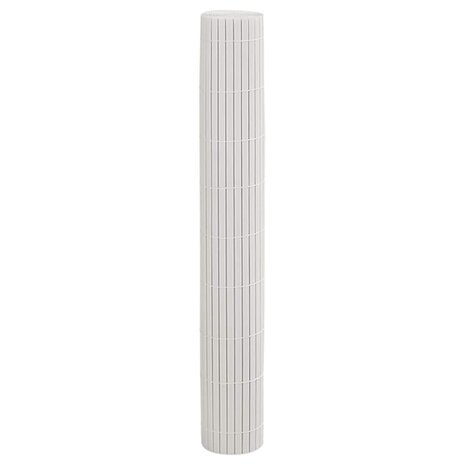 Tuinhek Dubbelzijdig Wit 1,8x5 m PVC 4