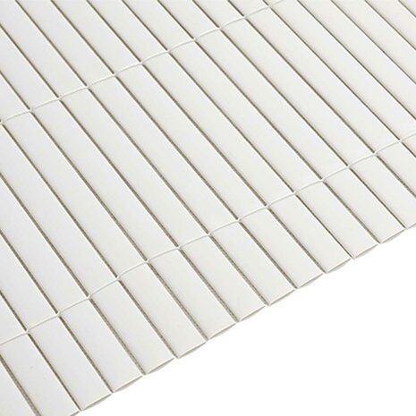 Tuinhek Dubbelzijdig Wit 1,8x5 m PVC 7