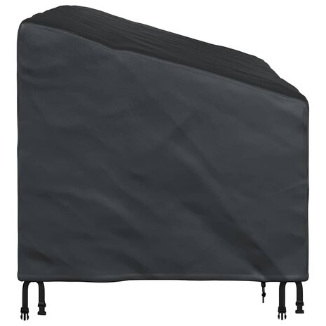 Tuinbankhoes Zwart 160 x 100 x 61 / 89 cm 210D stof 5
