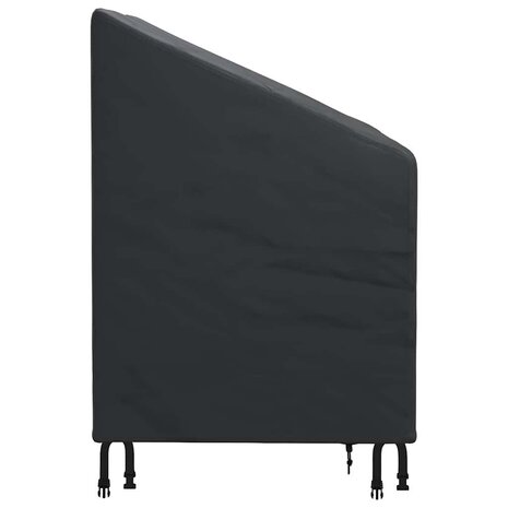Tuinstoelhoes Zwart 75 x 78 x 65 / 100 cm 210D stof 5