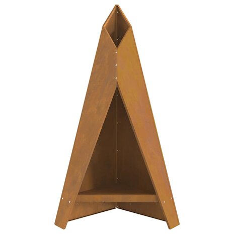 Vuurkorf Bruin 58 x 40 x 100 cm Cortenstaal 5