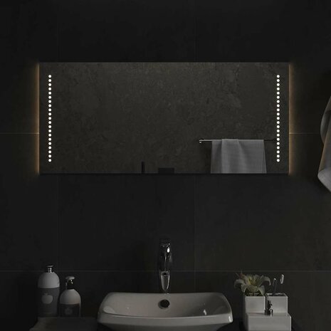 Badkamerspiegel LED 90x40 cm 1