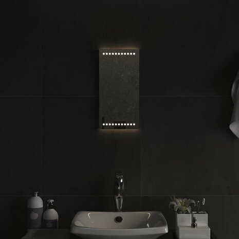 Badkamerspiegel LED 20x40 cm 3