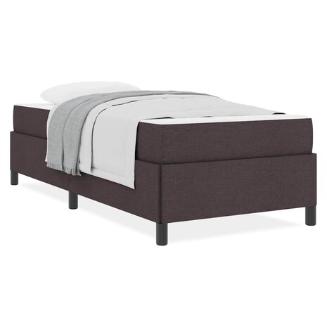 Boxspring bed Bruin 90 x 200 cm Stof, Engineered Hout 4