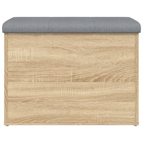 Opbergbankje 62x42x45 cm bewerkt hout sonoma eikenkleurig 5