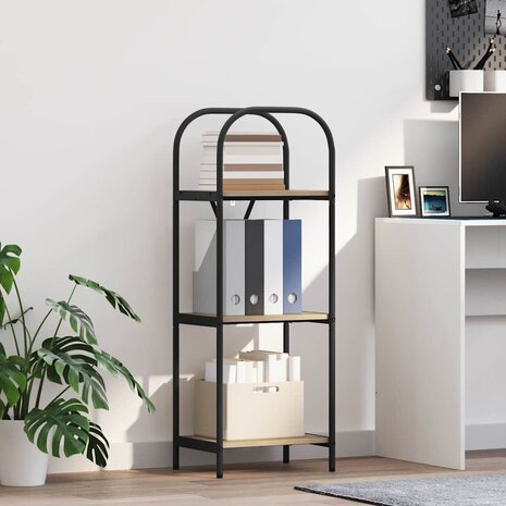 Boekenkast Sonoma eiken 40 x 30 x 109 cm Bewerkt hout 1