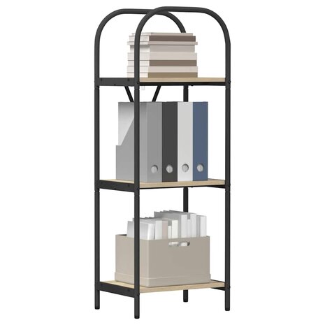 Boekenkast Sonoma eiken 40 x 30 x 109 cm Bewerkt hout 3