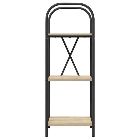 Boekenkast Sonoma eiken 40 x 30 x 109 cm Bewerkt hout 5