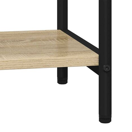 Boekenkast Sonoma eiken 40 x 30 x 109 cm Bewerkt hout 8