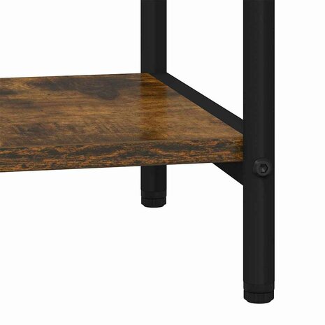 Boekenkast Gerookt eiken 40 x 30 x 109 cm Bewerkt hout 8